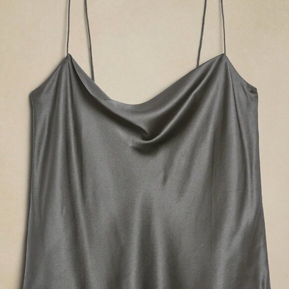 NWT Charlotte Silk Camisole Banana Republic in Ivory/Champaign - Picture 7 of 7